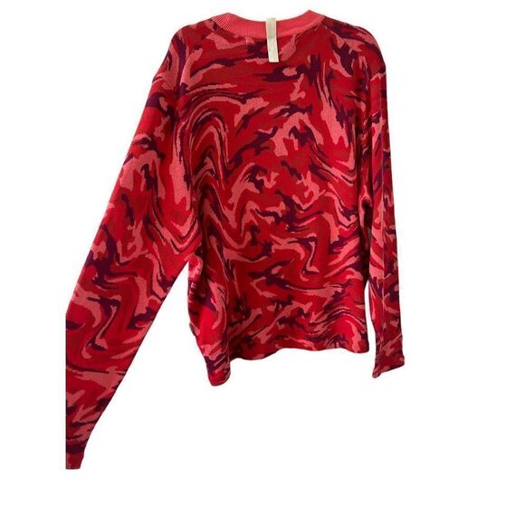 Advisory Board Crystals ABC. 123 Warped Camo Crew Neck Sweater Size Large - Picture 5 of 9